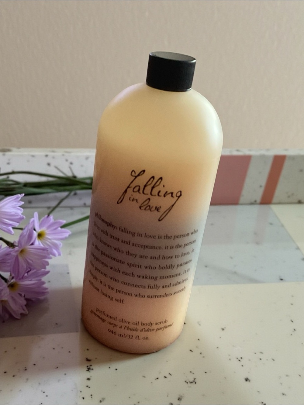 Philosophy Falling in Love Body Perfumed Olive Oil Scrub ❣️ 32 fl. Oz.